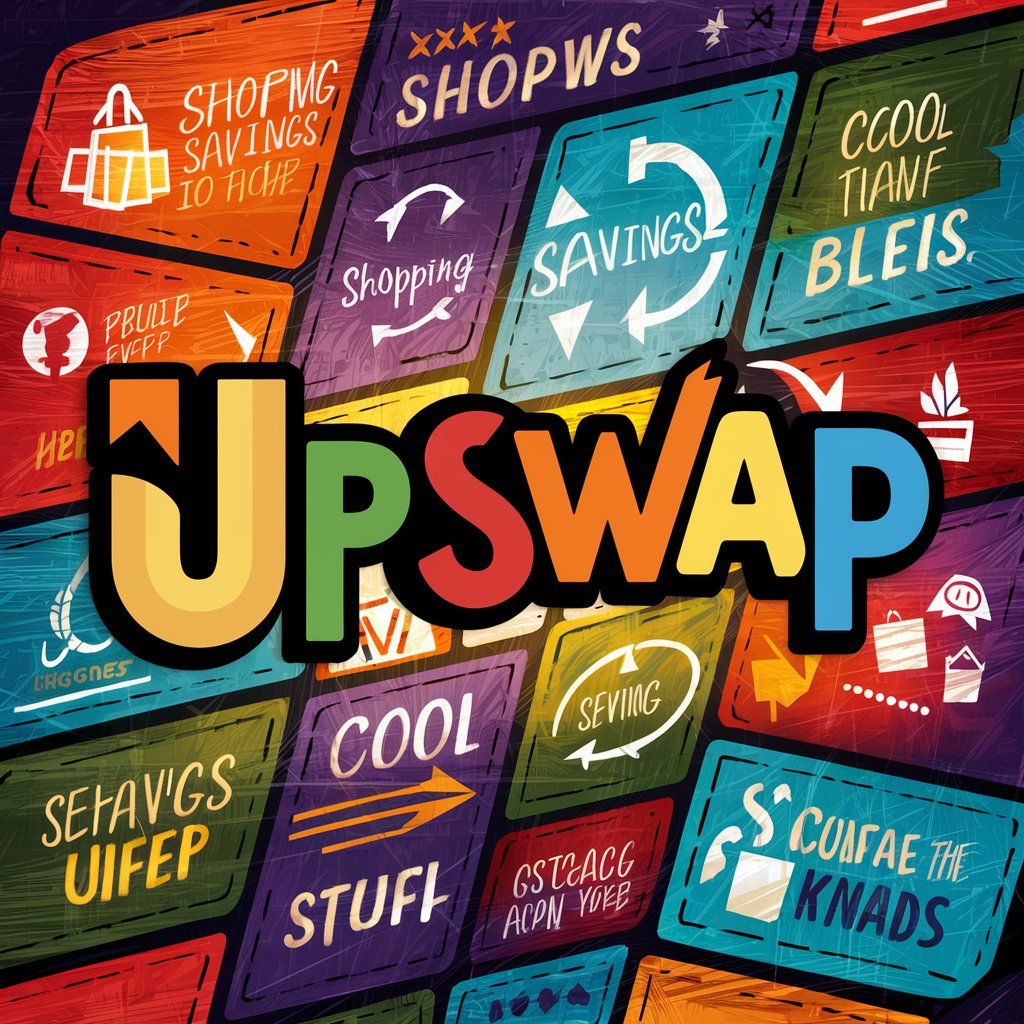 A close-up image of a smartphone screen displaying the Upswap app. The "Deals" section is highlighted, showcasing various discount offers from local vendors.