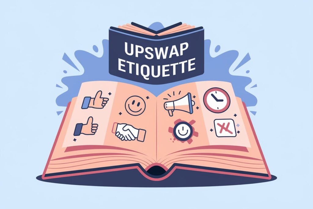 UpSwap etiquette